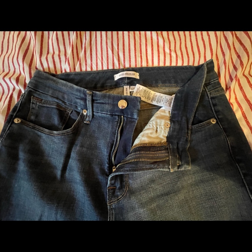 Good American Good Legs Crop Jeans